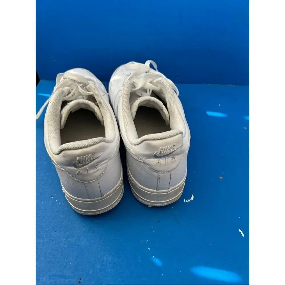 Nike Air Force 1 '07 Triple White Sneaker Shoes Men's Size US 11.5